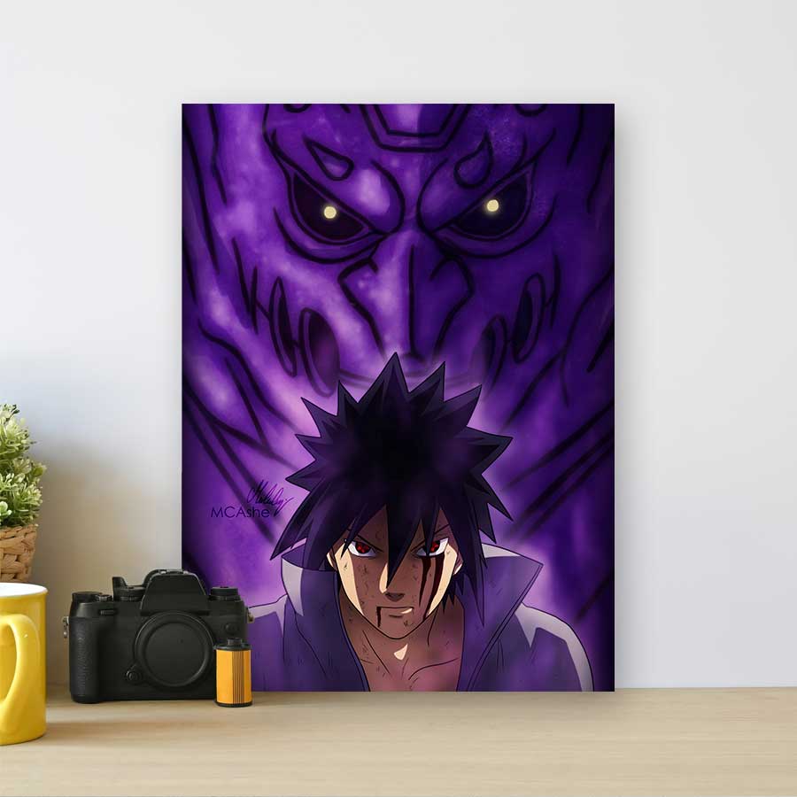 Quadro Decorativo Sasuke Susanoo - Naruto