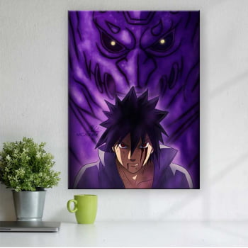 Quadro Decorativo Sasuke Susanoo - Naruto